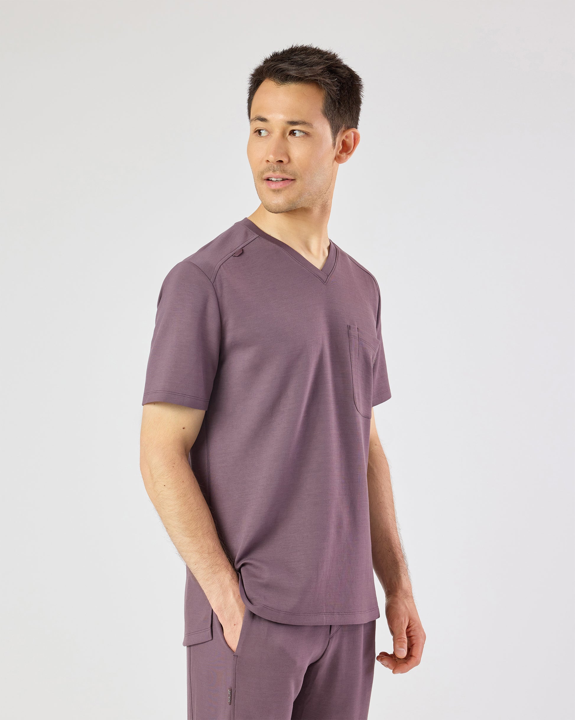 Chag One-Pocket Scrub Top