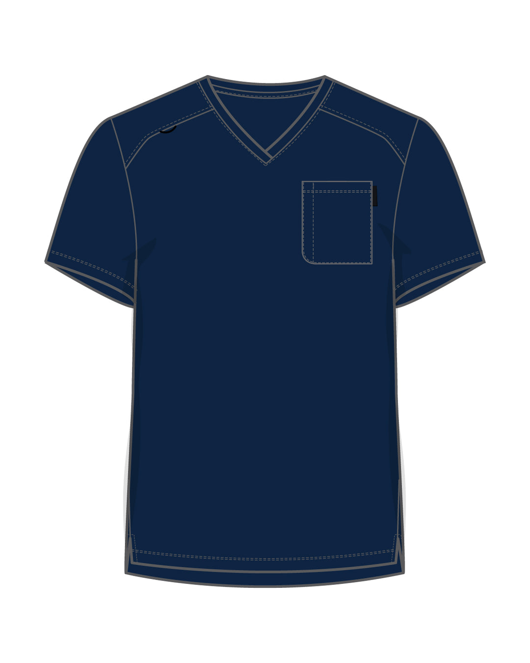 Chag One-Pocket Scrub Top