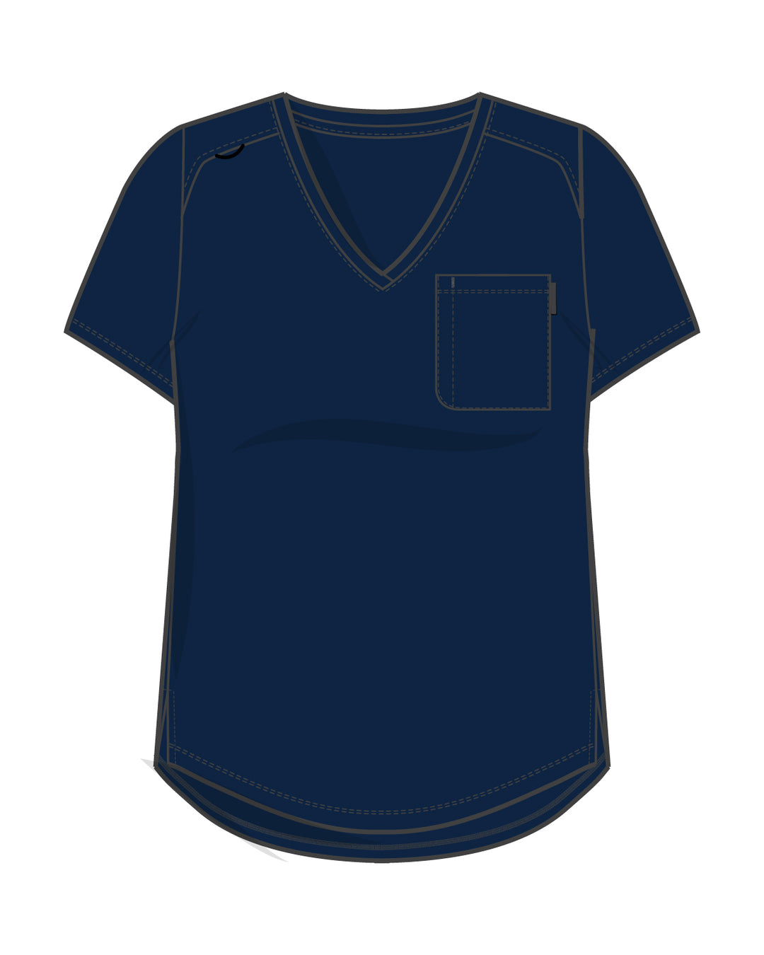 Kera™ One-Pocket Scrub Top