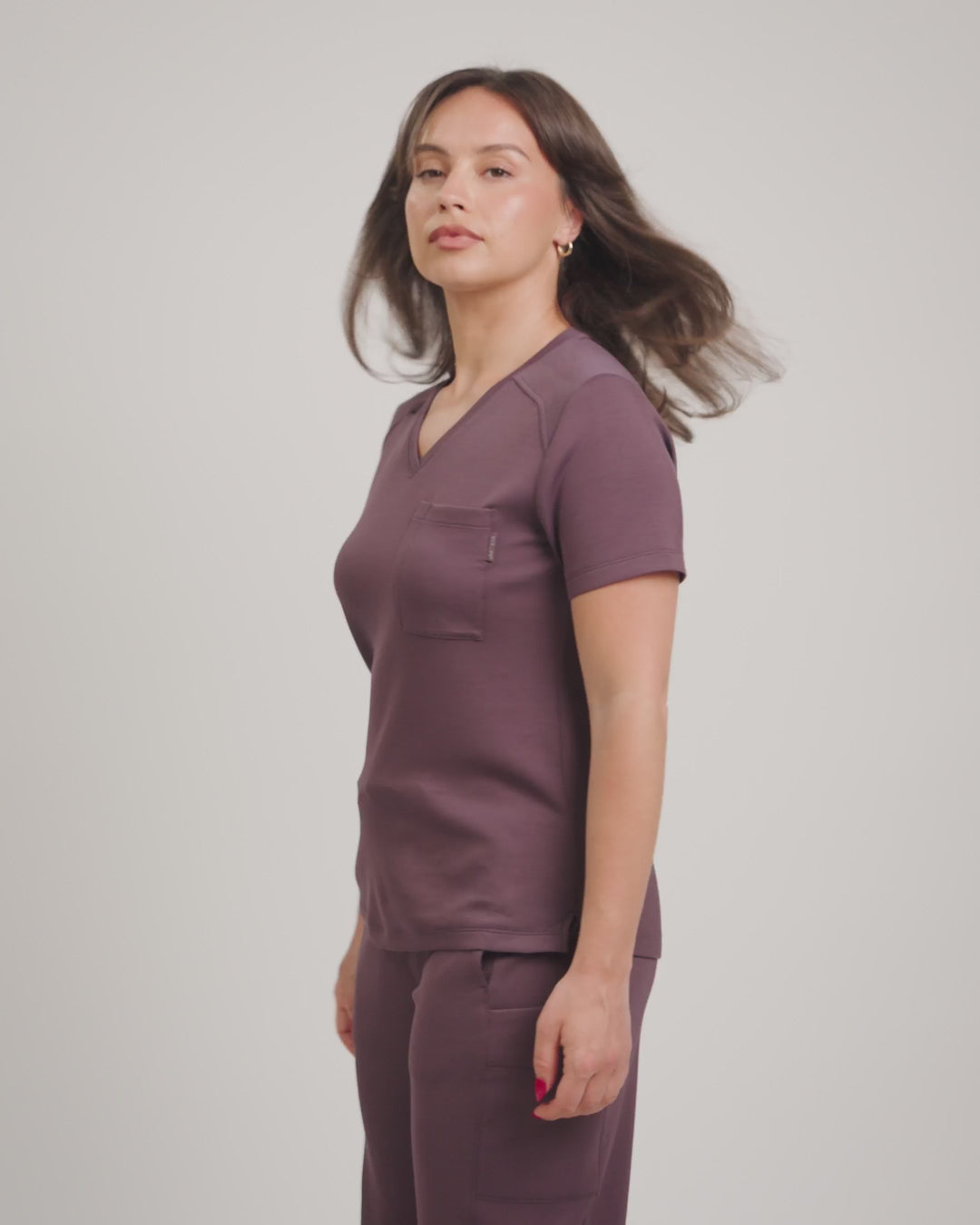 Kera™ One-Pocket Scrub Top