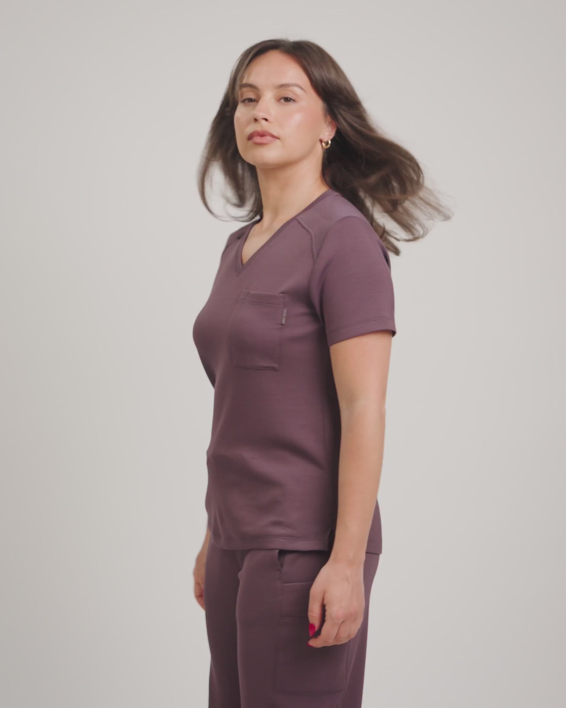 Kera™ One-Pocket Scrub Top
